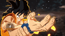 a screenshot of a video game shows a character called yamcha