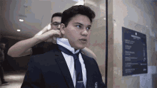 Suit Getting Ready GIF - Suit Getting Ready Prepping Up GIFs