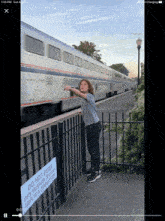Foamer Railfan GIF - Foamer Railfan Amtrak GIFs