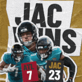 Jacksonville Jaguars (23) Vs. Atlanta Falcons (7) Post Game GIF - Nfl National Football League Football League GIFs