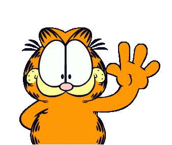 Garfield Monday Sticker - Garfield Monday Happy Monday Stickers
