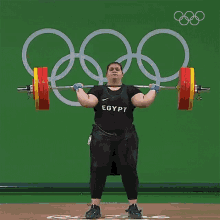 Weightlifting Shaimaa Haridy GIF - Weightlifting Shaimaa Haridy Olympics GIFs