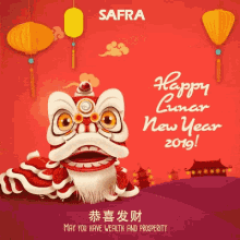 Happy Lunar New Year 2019 GIF - Happy Lunar New Year 2019 New Year Greeting GIFs