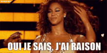 Oui Je Sais, J'Ai Raison GIF - Beyonce Sass Smug GIFs