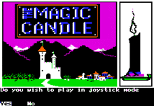 The Magic Candle Apple 2 GIF