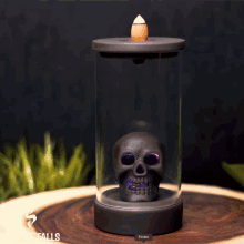 incense falls incense falls gif eternal skull incense lamp