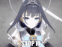 Hololive Ouro Kronii GIF - Hololive Ouro Kronii Stop It Get Some Help GIFs