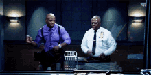 brooklyn nine nine terry and holt dancing dancing dance dance moves