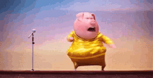 Bust A Move GIF - Sing Pig Pose GIFs
