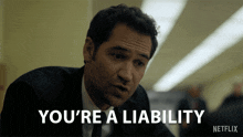 Youre A Liability Mickey Haller GIF - Youre A Liability Mickey Haller The Lincoln Lawyer GIFs