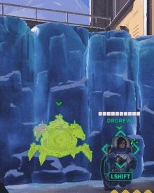 a screenshot of a video game that says lshift on the bottom right