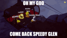 Placid Plastic Duck Simulator Speedy Glen GIF - Placid Plastic Duck Simulator Speedy Glen Oh My God GIFs