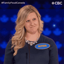 Oh Really Alyssa GIF - Oh Really Alyssa Family Feud Canada GIFs