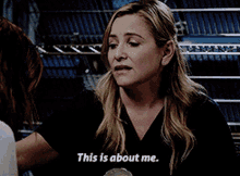 greys anatomy arizona robbins this is about me this isnt about you jessica capshaw