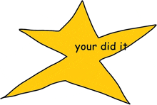 Your Did It Star GIF