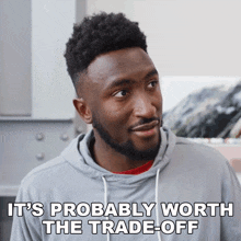 It'S Probably Worth The Trade-off Marques Brownlee GIF - It'S Probably Worth The Trade-off Marques Brownlee It'S Possibly A Reasonable Exchange GIFs