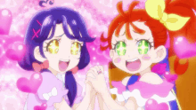 precure tropical rouge precure starry eyes excited hearts