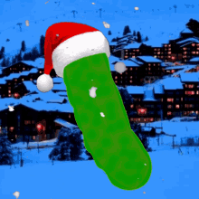 Pickle Paradise Winter GIF - Pickle Paradise Winter GIFs