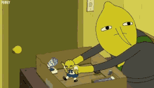 Earl Of Lemongrab Adventure Time GIF - Earl Of Lemongrab Adventure Time Brothers GIFs