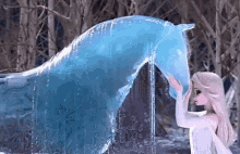 Elsa Horse GIF