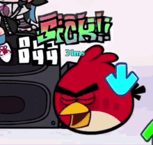 Angry Bird Funny Rapping GIF - Angry Bird Funny Rapping GIFs