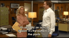 Just The Pants GIF - Anchorman Ron Burgundy Optical Illusion GIFs