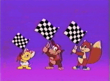 Diddy Kong Racing Conker GIF