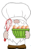 Gnome Baker Sticker - Gnome Baker Baking Stickers