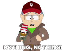 Nothing Nothing Mr Garrison Sticker - Nothing Nothing Mr Garrison South Park Stickers