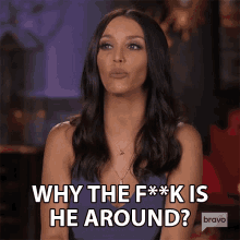 Why The Fuck Is He Around Scheana Shay GIF