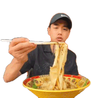 Pick Up Food With Chopsticks Eric Nam Sticker - Pick Up Food With Chopsticks Eric Nam Eating With Chopstick Stickers