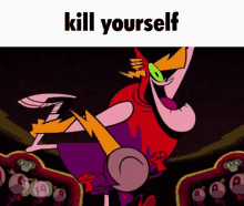 kys kill yourself suicide death wander over yonder