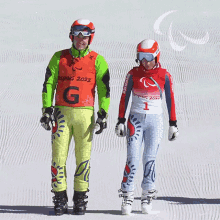 clapping team slovakia martin motyka alpine skiing beijing2022winter paralympics
