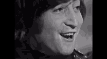 The Beatles John Lennon GIF - The Beatles John Lennon Lol GIFs