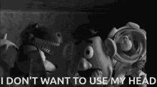 Black And White Toy Story GIF