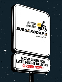 Burgerscape Open Till Late Open Till 2am GIF