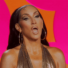 Uh Huh Michelle Visage GIF - Uh Huh Michelle Visage Rupauls Drag Race GIFs