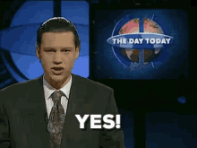 Chris Morris Yes GIF - Chris Morris Yes The Day Today GIFs
