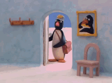 Pingu At Home Pingu And Dad GIF - Pingu At Home Pingu And Dad Pingu And Dad Day GIFs