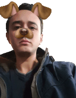 Leluss Selfie Sticker - Leluss Selfie Dog Filter Stickers