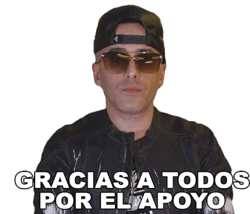 Gracias A Todos Por El Apoyo Yandel Sticker - Gracias A Todos Por El Apoyo Yandel Puerto Rico Somos Uno Stickers