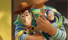 Andy Saying Bye To Woody & Buzz GIF - Toy Story Woody Buzz Lightyear GIFs