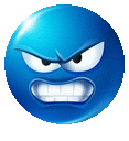 Blue Emoji Sticker - Blue emoji - Discover & Share GIFs