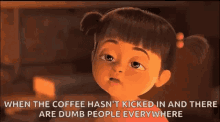 Coffee Dumb GIF - Coffee Dumb When The Coffee GIFs