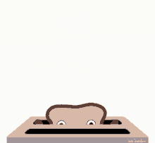 hi toaster toasted bread jump sliced bread