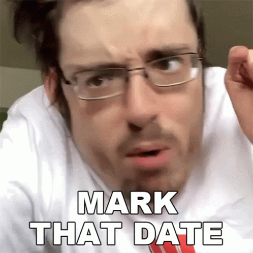 Mark That Date Ricky Berwick GIF - Mark That Date Ricky Berwick Dont Forget The Date GIFs