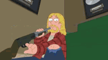 Kurt Cobain Family Guy GIF - Kurt Cobain Family Guy Future Travel GIFs