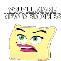 Youll Make New Memories Suzette Sticker - Youll Make New Memories Suzette Big Mouth Stickers