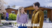 Romance To The Rescue Andrea Brooks GIF - Romance To The Rescue Andrea Brooks I Love A Challenge GIFs