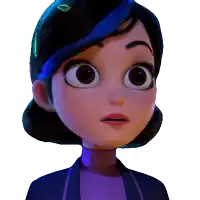 Astonished Claire Nuñez Sticker